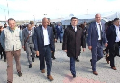 UNICEF İcra Kurulu Üyeleri Nizip-2 konteyner kentini ziyaret etti 