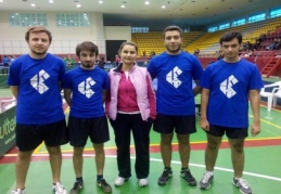 Üniversite Sporları Federasyonu Müsabakası’na katıldı