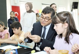 Üreten öğrenciler, eğlenerek öğrenme fırsatı elde ettiler