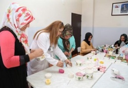 Ürettikleri sabunları internetten pazarlıyorlar