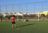 Usta kramponlar ve eldivenler performans sergiledi