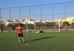 Usta kramponlar ve eldivenler performans sergiledi