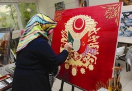 Usta ressamlara taş çıkartıyorlar