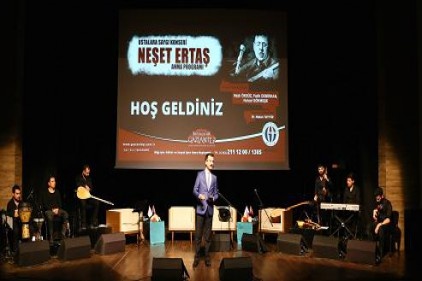 "Ustalara Saygı Konseri" ile Neşet Ertaş anıldı