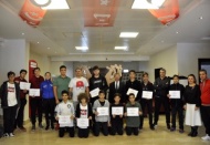 Üstün başarı gösteren öğrencilere ödül verildi