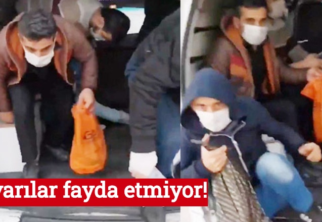 Uyarılar fayda etmiyor!
