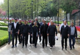Üyeler arası kaynaşma için yürüdüler