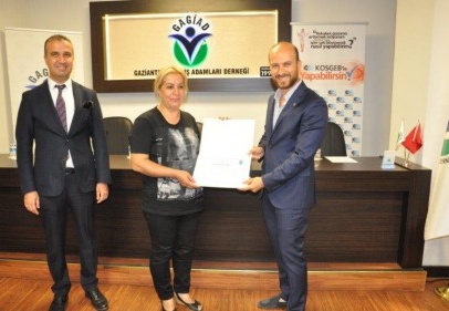 Uygulamalı girişimcilik eğitimi sertifika töreni düzenlendi