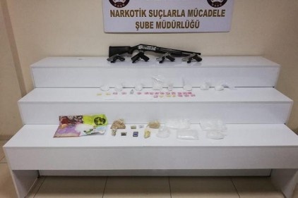 Uyuşturucu operasyonunda 13 şüpheli şahıs gözaltına alındı