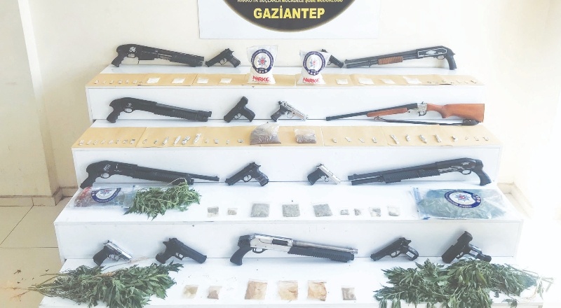 Uyuşturucu operasyonunda 277 şüpheliden 253'ü tutuklandı