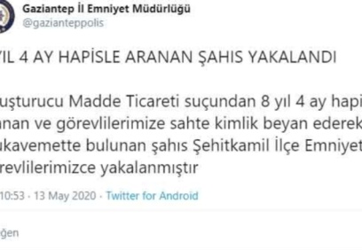 Uyuşturucudan 8 yıl cezası olan şahıs yakalandı