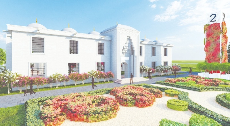 Vadi Alleben, 270 bin metrekarelik alana kuruluyor