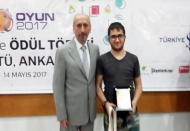 Vahit Alp Hıdıroğlu Gençler Kategorisinde Türkiye dokuzuncusu oldu
