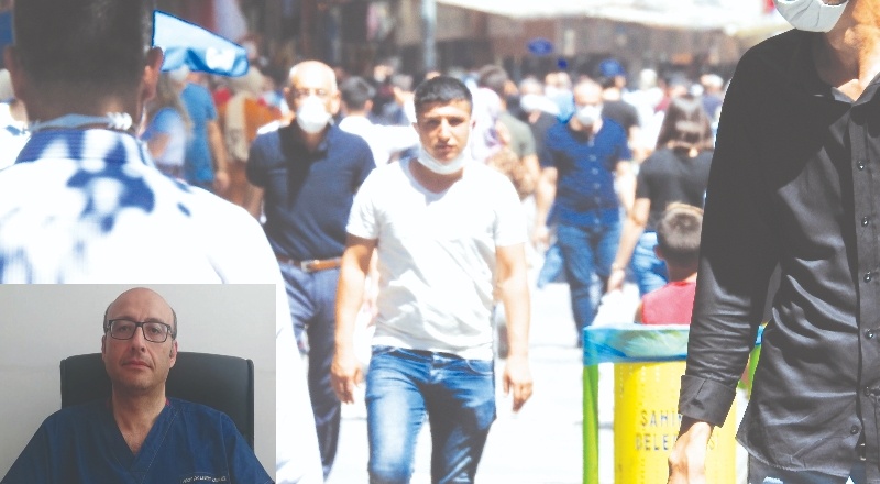 Vaka artışını göz önüne alırsak, salgını kontrol altına almak eylülü bulacak