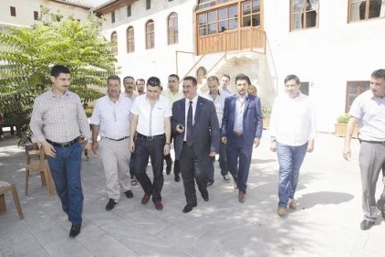 Vakif üyeleri Şahinbey&#8217;i gezdi