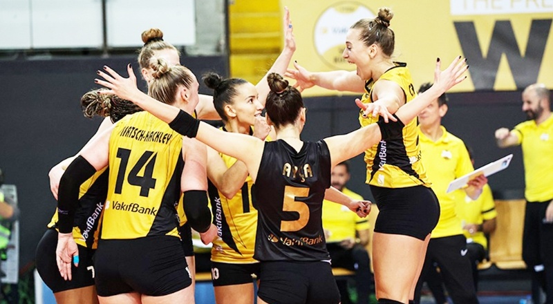Vakıfbank CEV Şampiyonlar Ligi'nde yarı finale yükseldi
