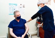 Vali Gül, covid-19 aşısı yaptırdı