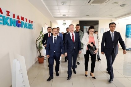 Vali Gül&#8217;den GAÜN Tekponark&#8217;a ziyaret