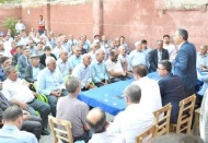 Vali Yerlikaya Yavuzeli ilçesinde muhtarlarla buluştu