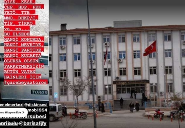 Valilikten, silahla tehdit açıklaması için Cumhuriyet Savcılığı’na suç duyurusu