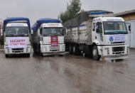 Van’a yardım konvoyu yola çıktı
