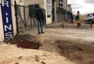 Vatandaş, alt yapı ve yol olmamasından dert yandı