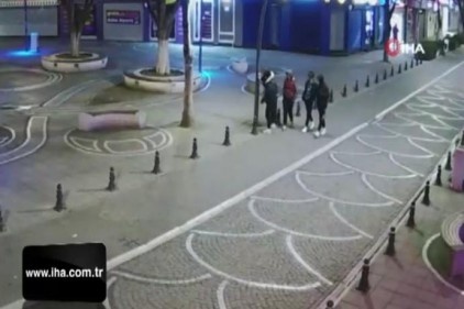 Vatandaş için konulan dezenfektanı çaldılar