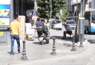 Vatandaş kaldırımı kullanan motosikletliler için çözüm istiyor