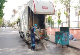 Vatandaşın sağlığı ve hijyen için temizlik