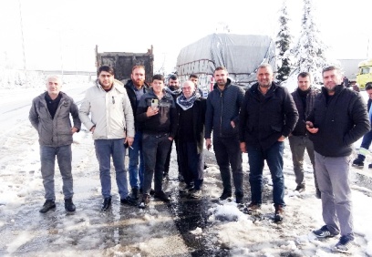 Vatandaşlar mahsur kaldı