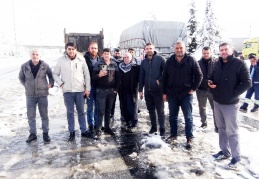 Vatandaşlar mahsur kaldı