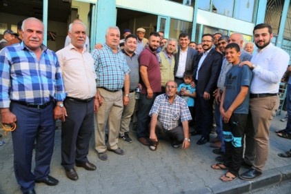 Vatandaşlara imar barışını anlatıyor