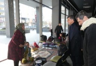 Vatandaşları ziyaret ediyorlar