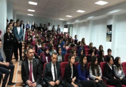 Vedat Topçuoğlu Lisesi Süleyman Beledioğlu’nu ağırladı