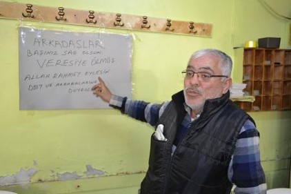Veresiye çay yok, ayıp olmasın!
