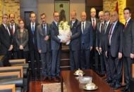 Vergi Dairesi Başkan Vekili Halil Tekin, GSO ve GTO’yu ziyaret etti