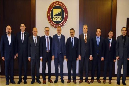 Vergi Dairesi Başkanı Halil Tekin, GSO&#8217;yu ziyaret etti