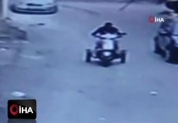 Vicdansız hırsız, engellinin motosikletini çaldı