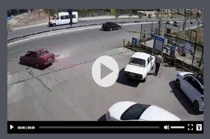 Vicdansız sürücü 10 yaşındaki çocuğa çarparak kaçtı
