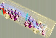 Virüsün toplu taşımadaki yayılımını simülasyona aktarıldı