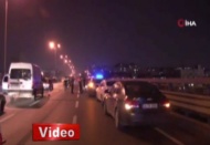Viyadükte intihar girişimi trafiği alt üst etti