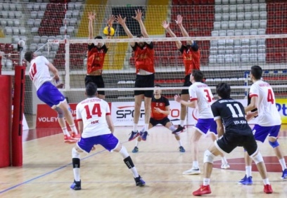 Voleybol 2. Lig Erkekler Yarı Final heyecanı sona erdi