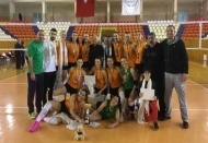 Voleybol da Türkiye şampiyonu oldular
