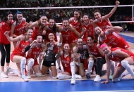 Voleybol Milletler Ligi’nde Tayland’ı 3-1 yenen Türkiye yarı finalde