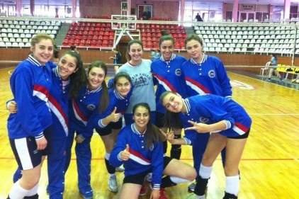 Voleybol Takımı Türkiye genelinde ilk on altı takım içerisinde yer aldı