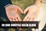 Yabancı gelinlerin yüzde 15,7’si Suriyeli 