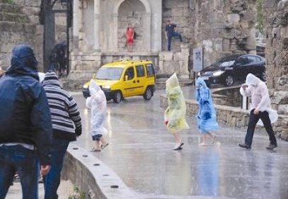 Yağışların serinliği gelecek