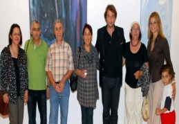 Yağlı boya resim sergisi açıldı 