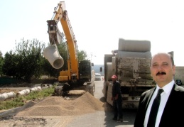 Yağmur suyu sorunu çözülüyor