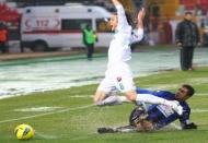 Yağmurda vals gol getirmedi 0-0